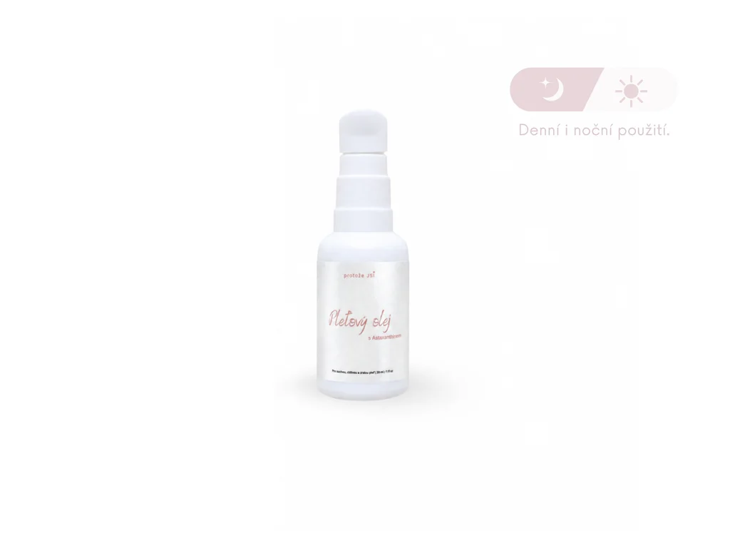 PROTOŽE JSI Pleťový olej s astaxanthinem (30ml)