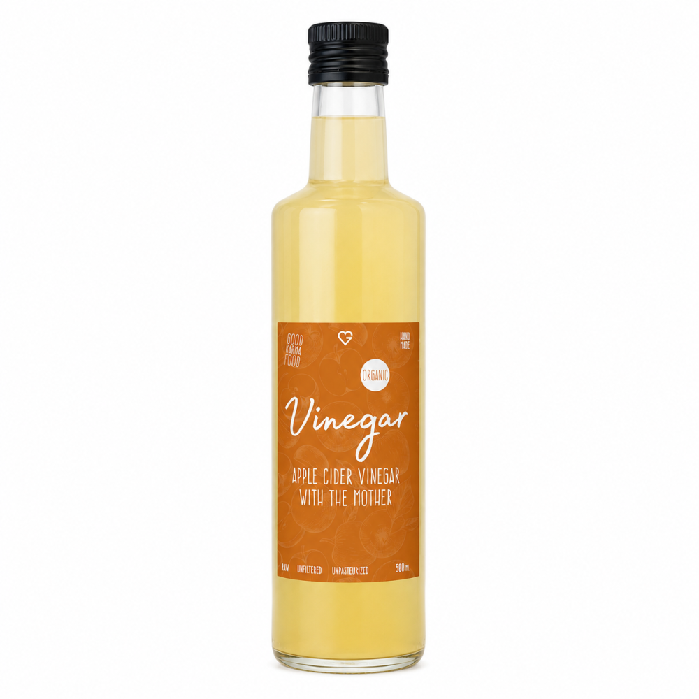 GOODIE Jablečný ocet - organický, raw, nefiltrovaný s mat.kulturou (500ml)